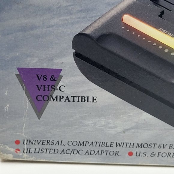 Solidex VC-88 Video Battery Reconditioner & Quick Charger VHS-c Compatible - Picture 4 of 16